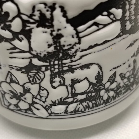 Colorado State (USA) Souvenir Mug White/Black/Brown Stoneware - Picture 3 of 11